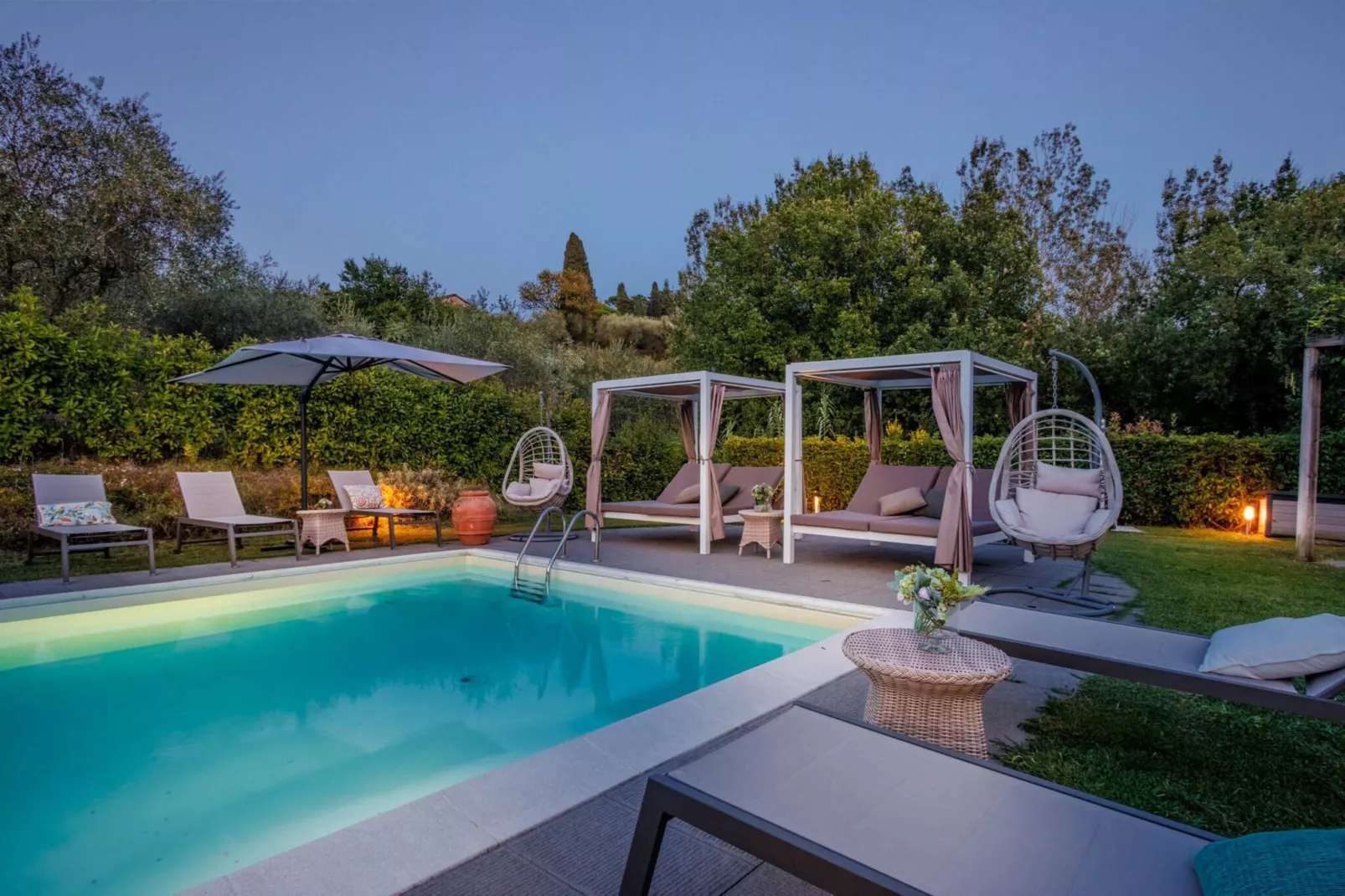 Casa San Gennaro at Borghetto Farmhouse - Zwembad