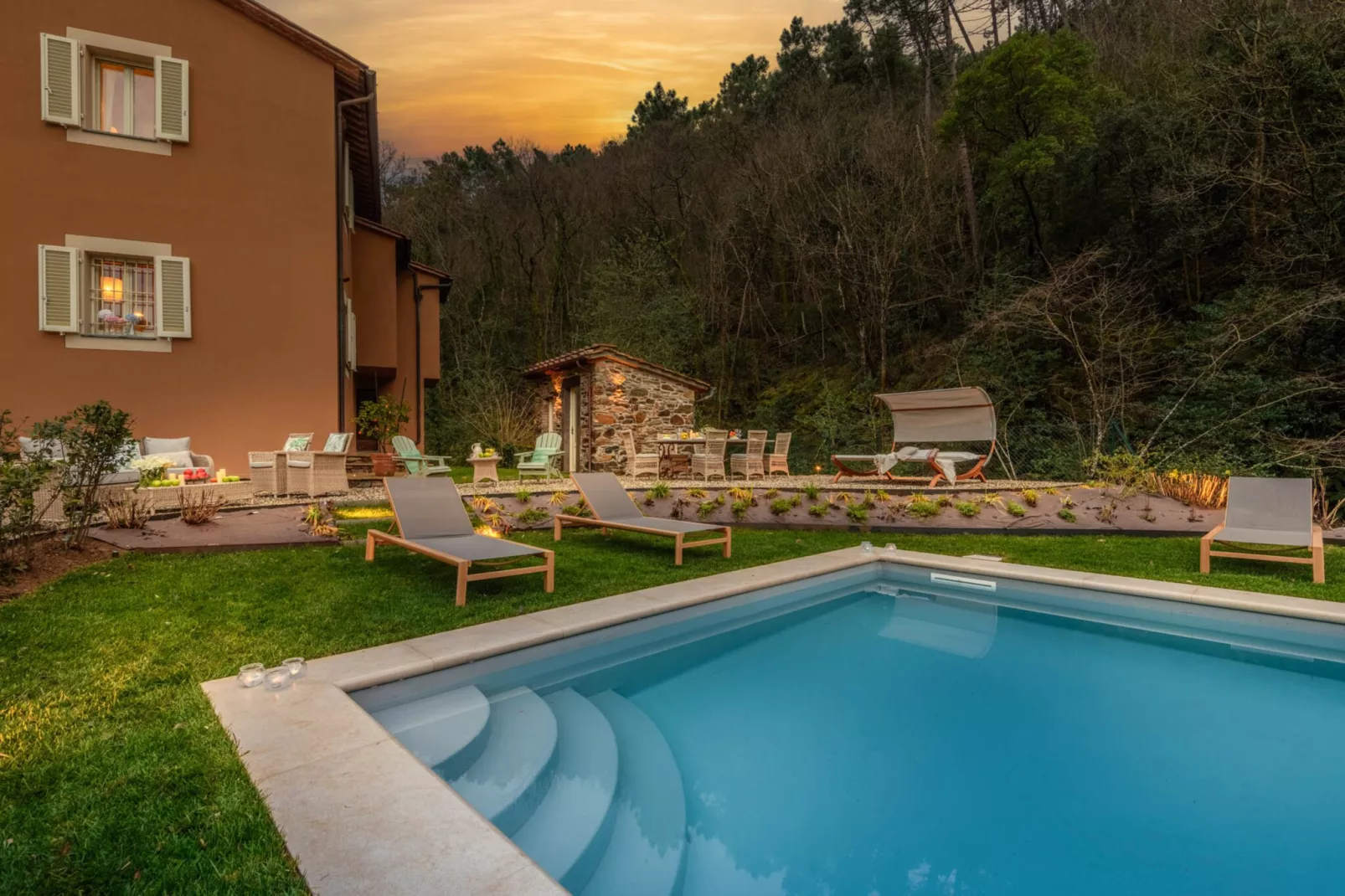 Molino Giusti Farmhouse - Zwembad