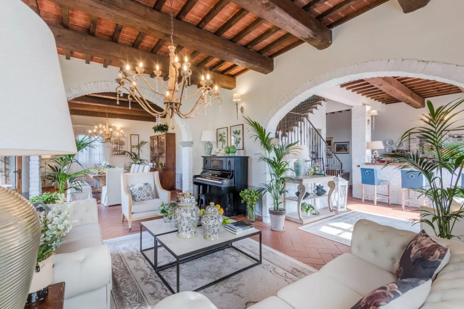 Villa San Miniato - Woonkamer