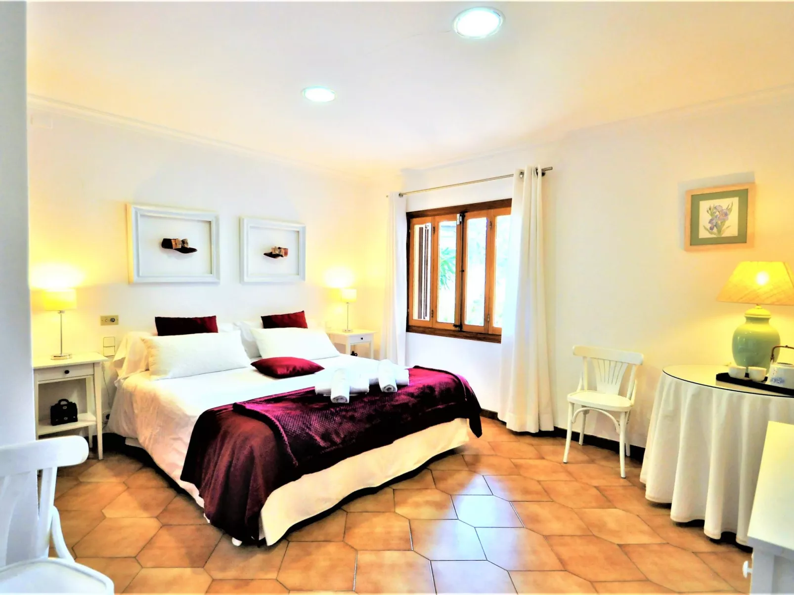 Finca CAN GUAL en Inca para 8 personas con piscina privada y vistas despejadas- - Binnen