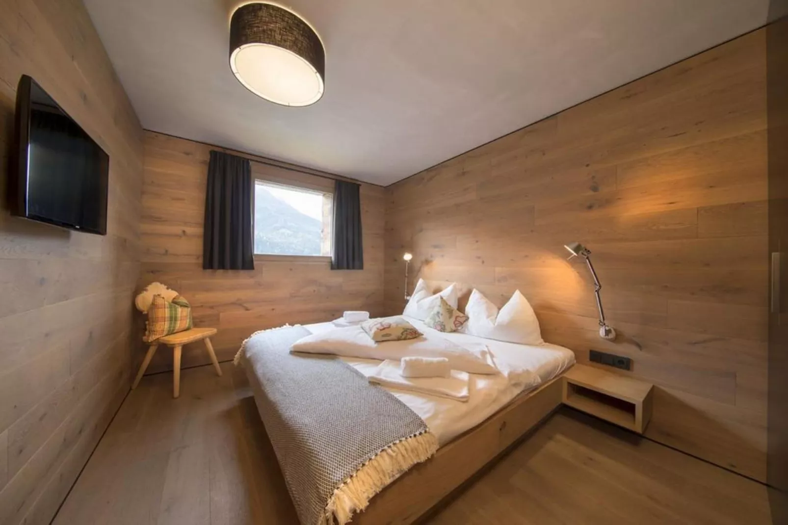 Smaragdresort Chalet Bergblick - Slaapkamer