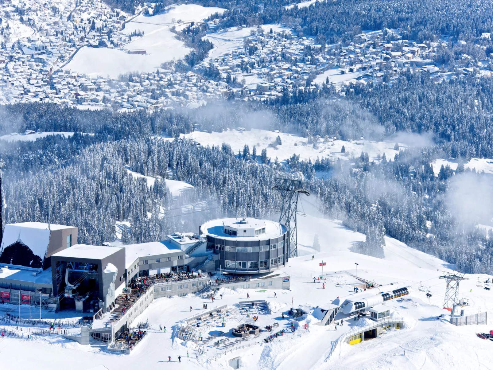 Ferien auf dem Bauernhof, (Laax Murschetg). 3.5 Zimmerwohnung - Omgeving