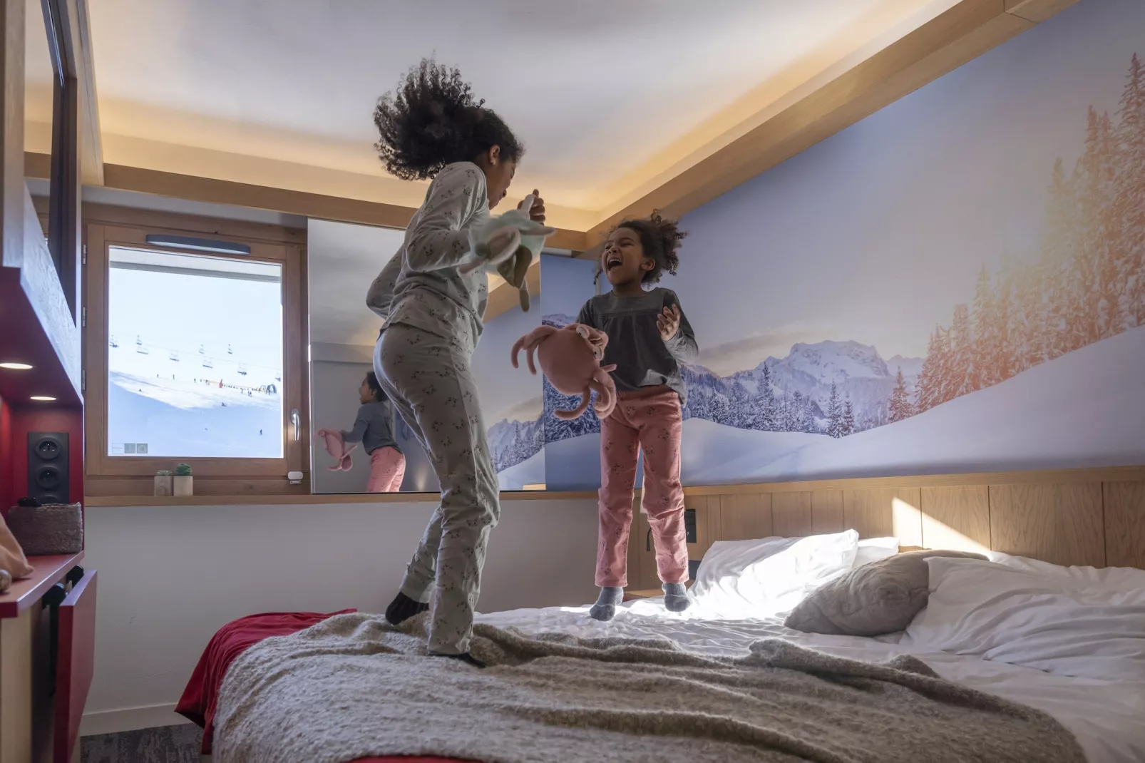 Village Club MMV Plagne 2000  Room for 3 people - Slaapkamer