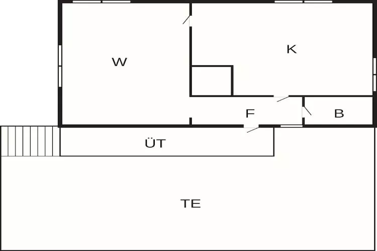 Gezellig verblijf in de archipel in Smögen - Plattegrond
