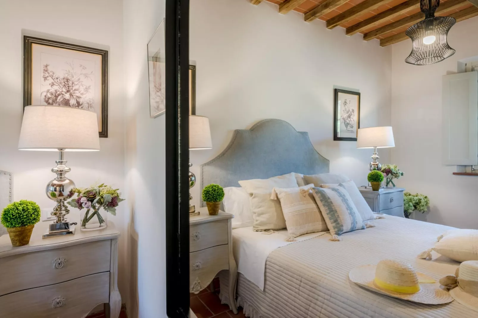Casa Pinocchio at Borghetto Farmhouse - Slaapkamer
