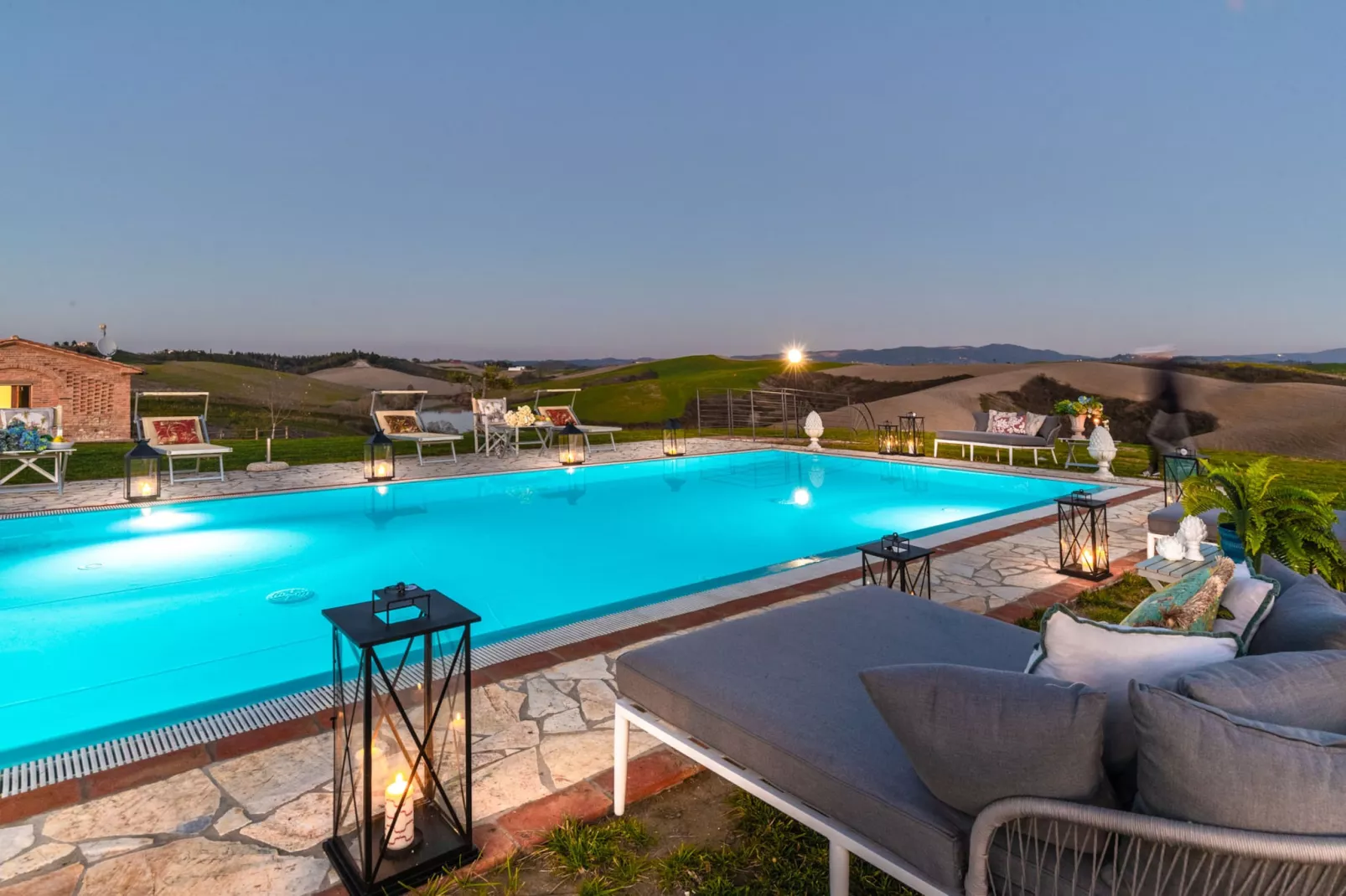 Villa Lajatico - Zwembad