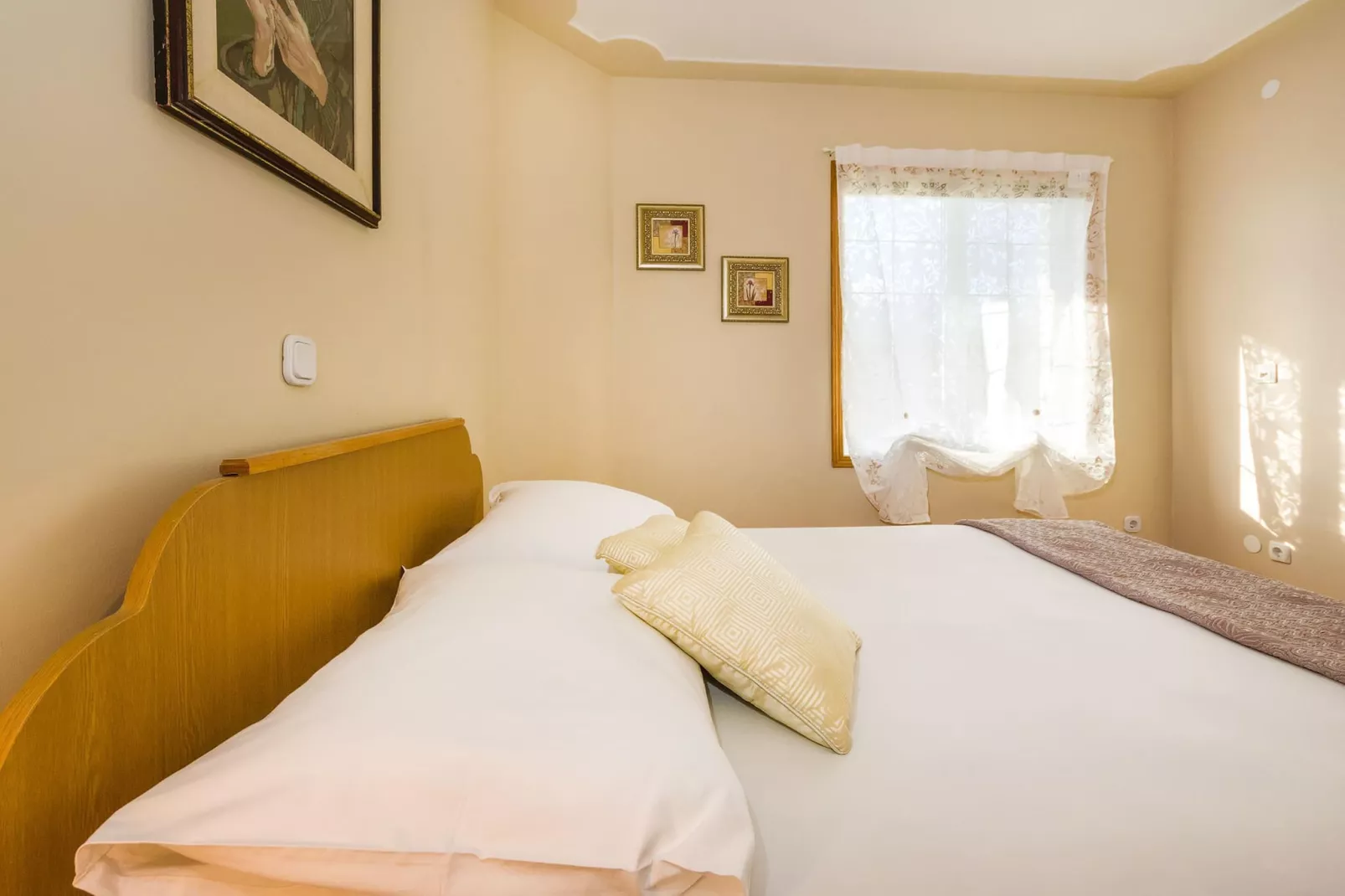 Beachfront apartment Mareo 3 - Slaapkamer