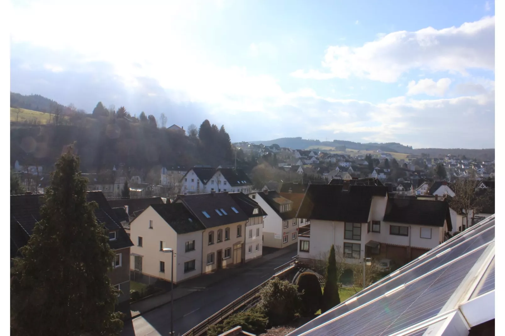 Apartment Spiegelkurve - Uitzicht zomer