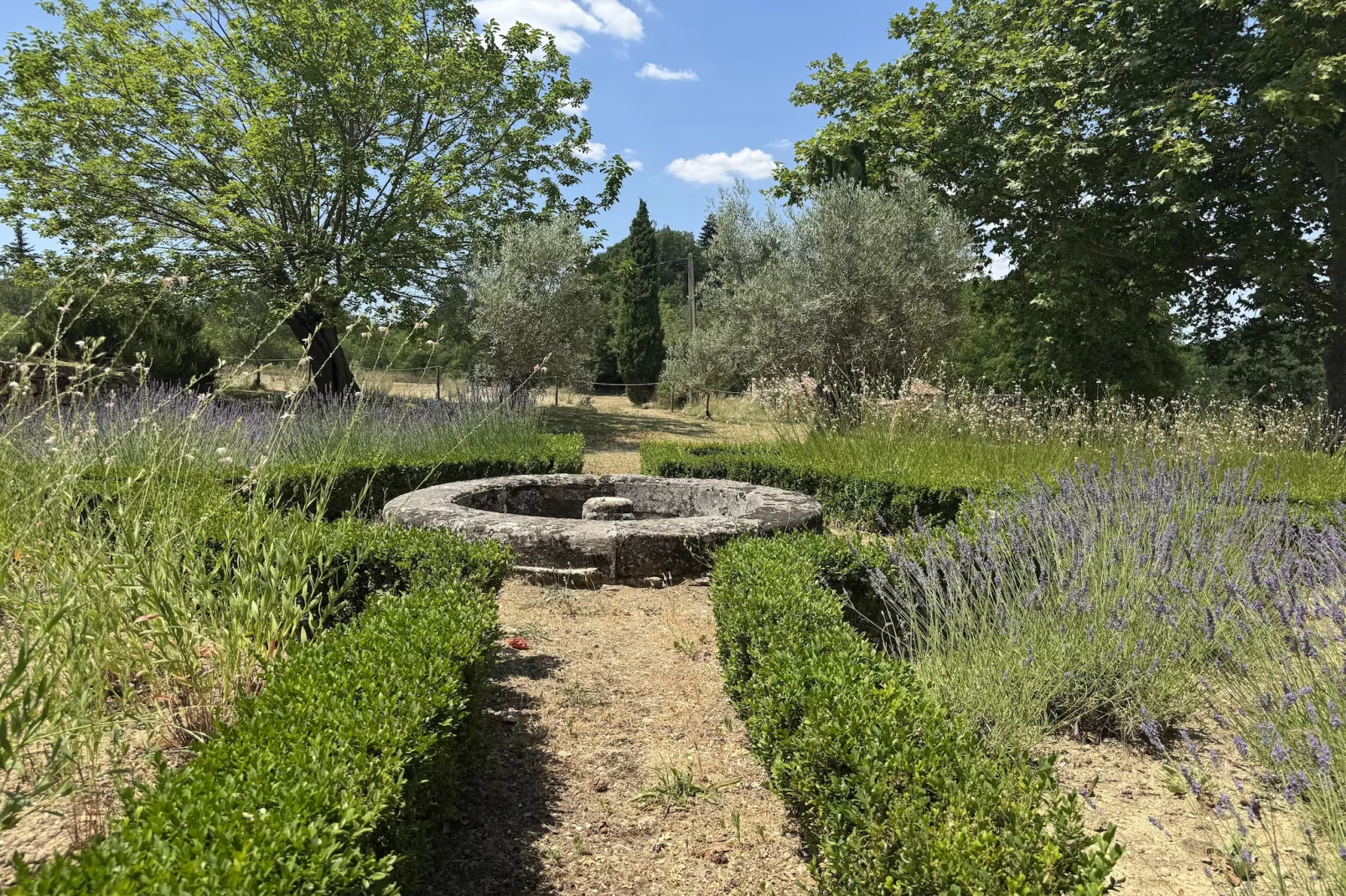 Luberon - Gebieden zomer 1km
