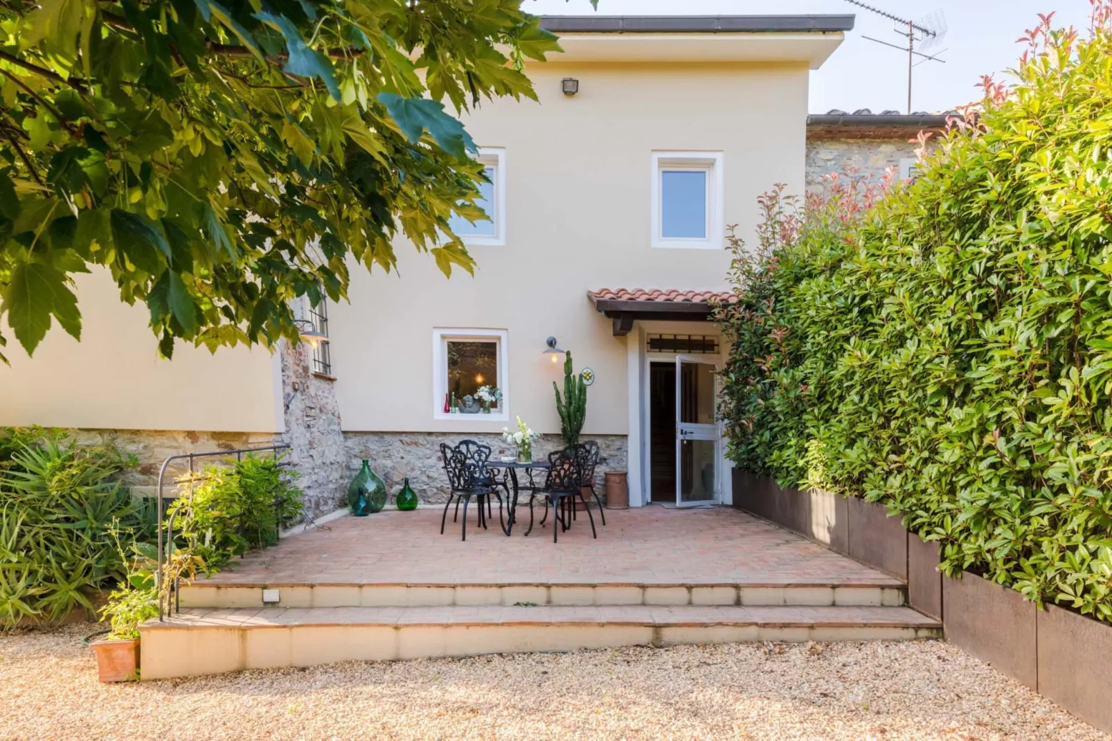 Le Due Terre Farmhouse - Uitzicht zomer