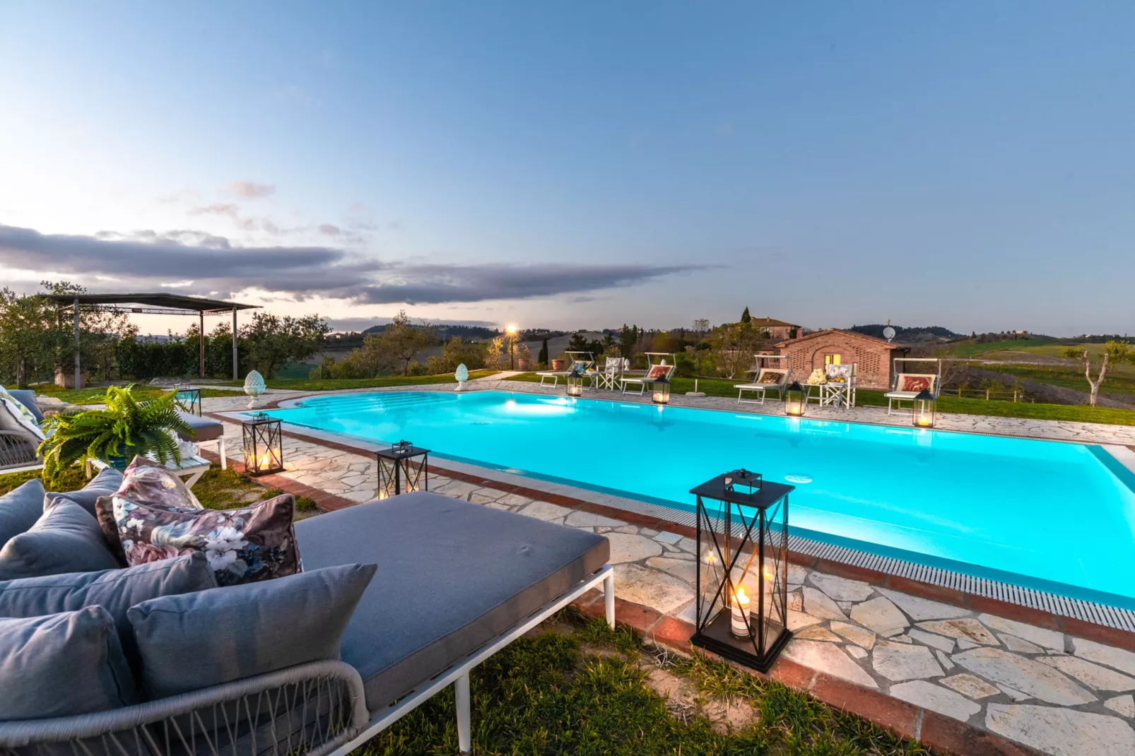 Villa Lajatico - Zwembad