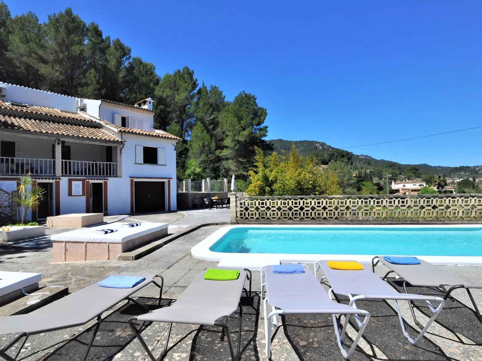 Villa con piscina privada, wifi, aire acondicionado y vistas a montaña ideal pa - Buiten