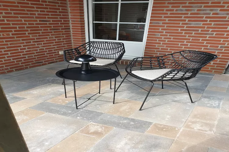 Ferienwohnung Terrasse und Aussicht - Terras