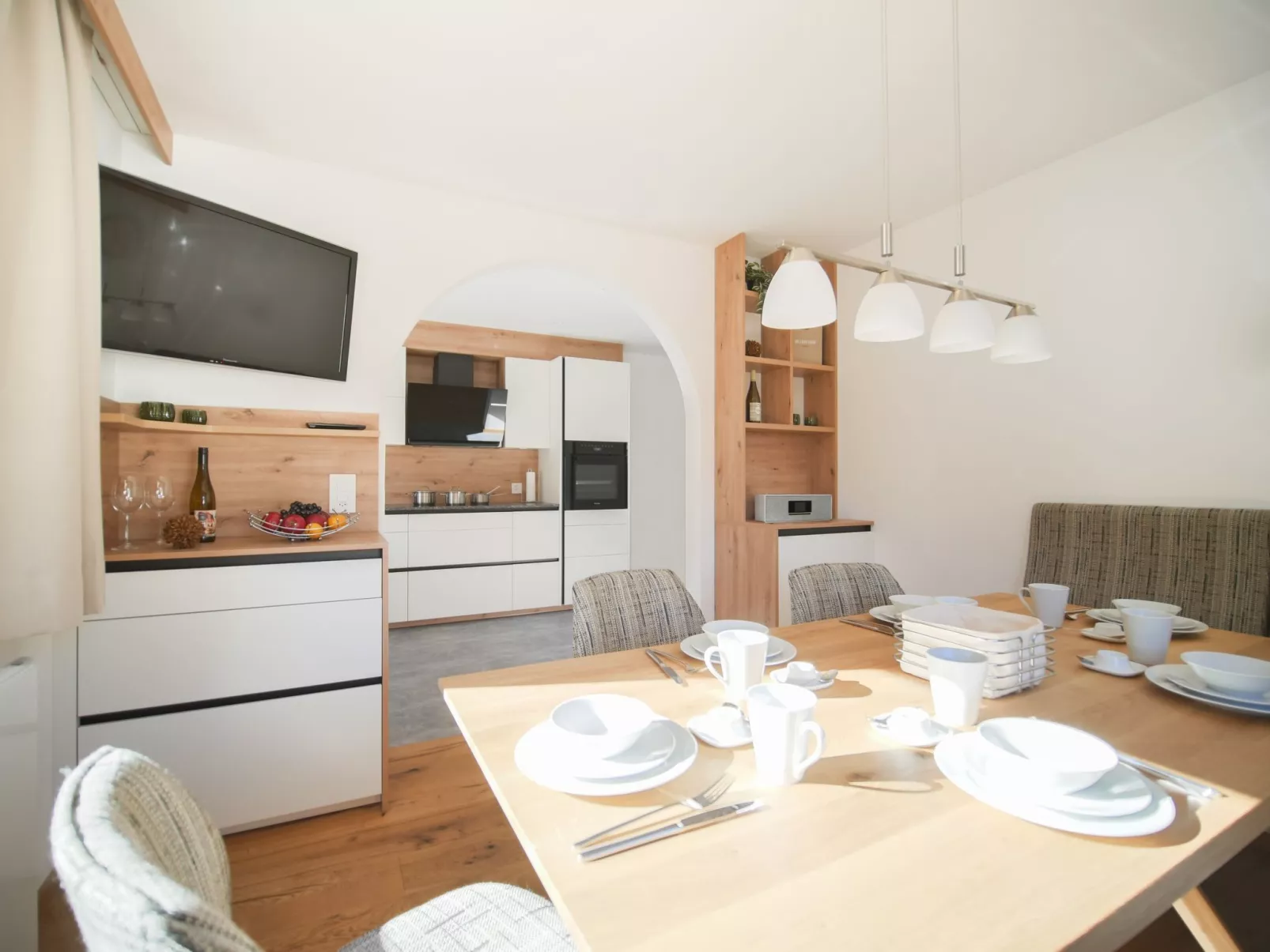 APARTMENT BERGWALDZAUBER – Haus zur Post, (Samnaun-Compatsch). - Binnen
