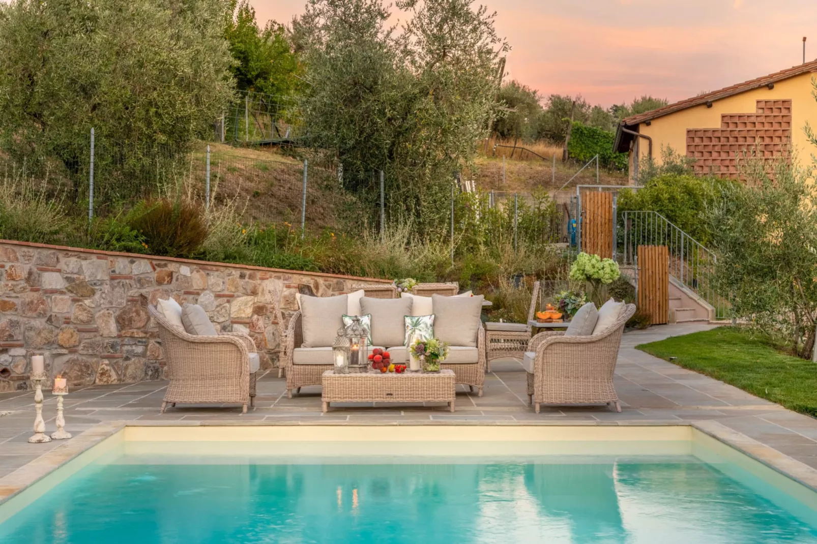 Valle del Sole Winery Farmhouse - Zwembad
