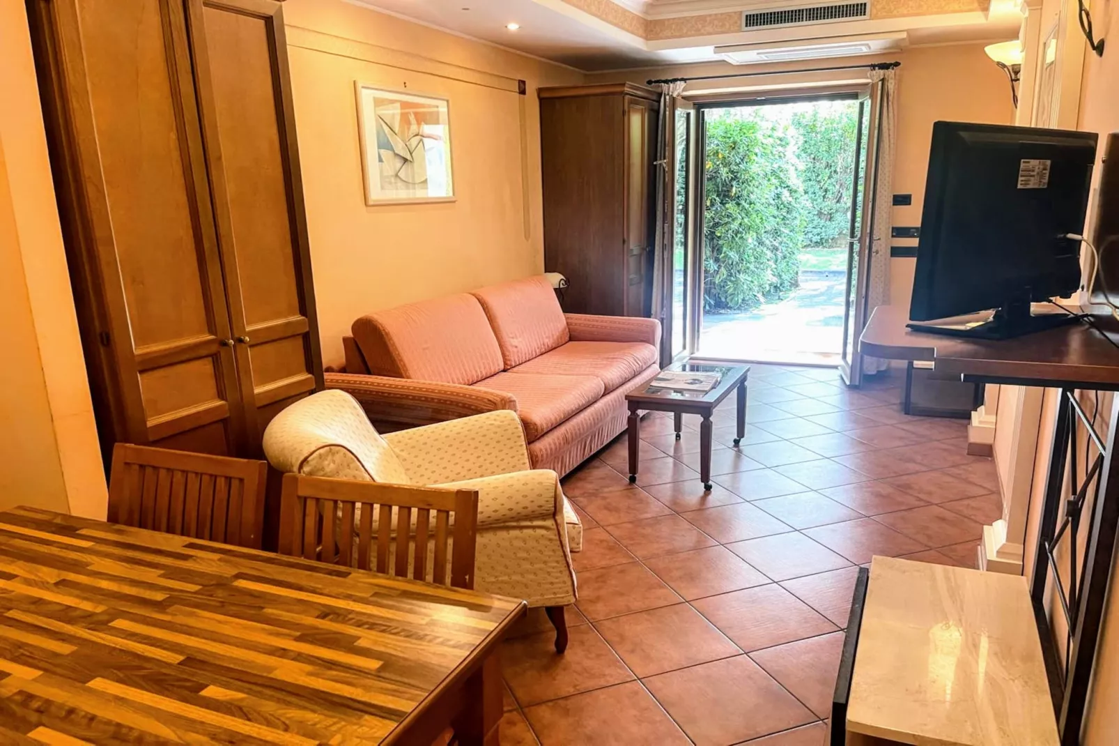 Bilocale vista Golf 120 - 2 pax - Eetkamer