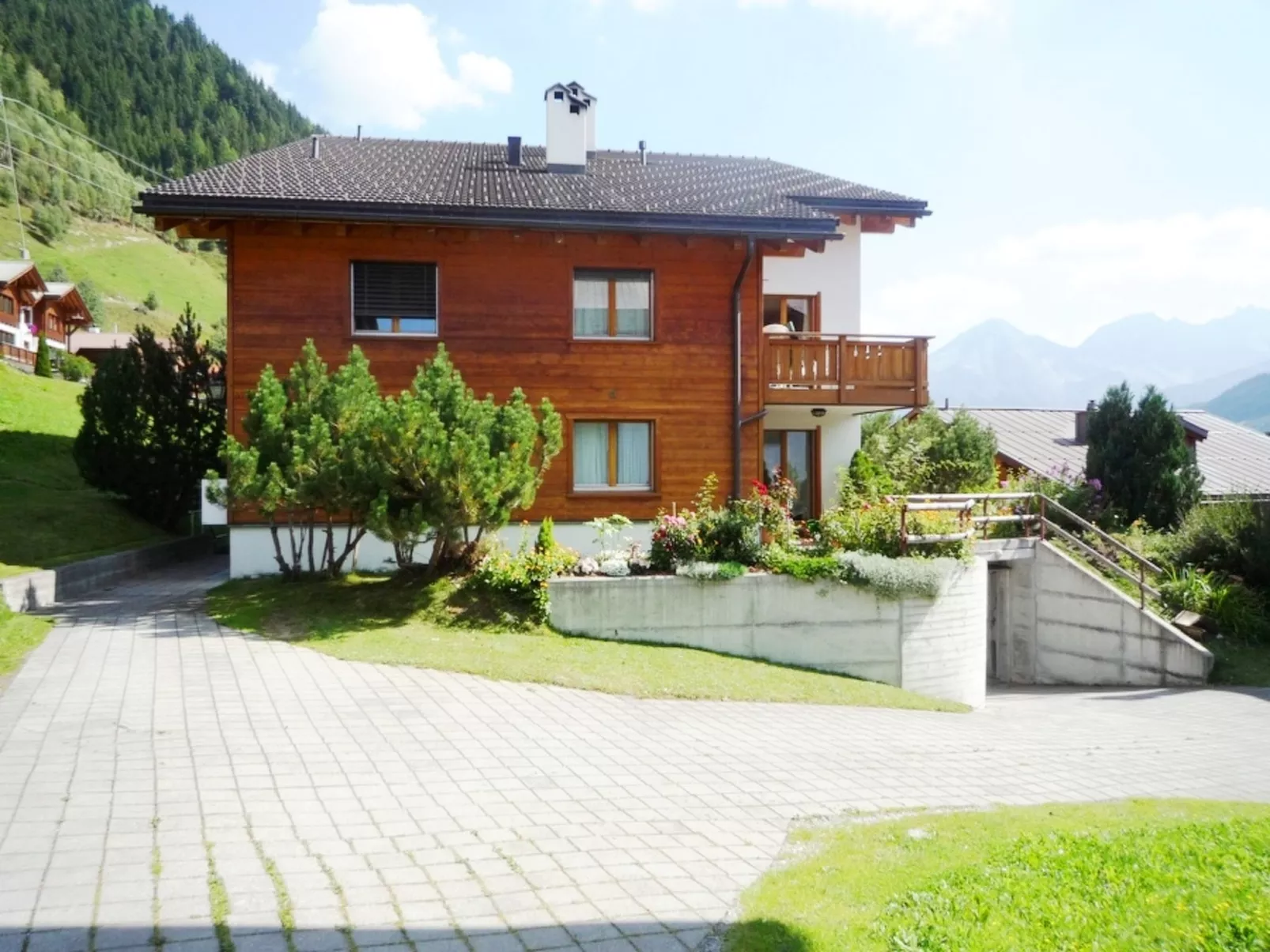 Tgèsa Bostgé Grubenmann, (Sedrun). - Buiten