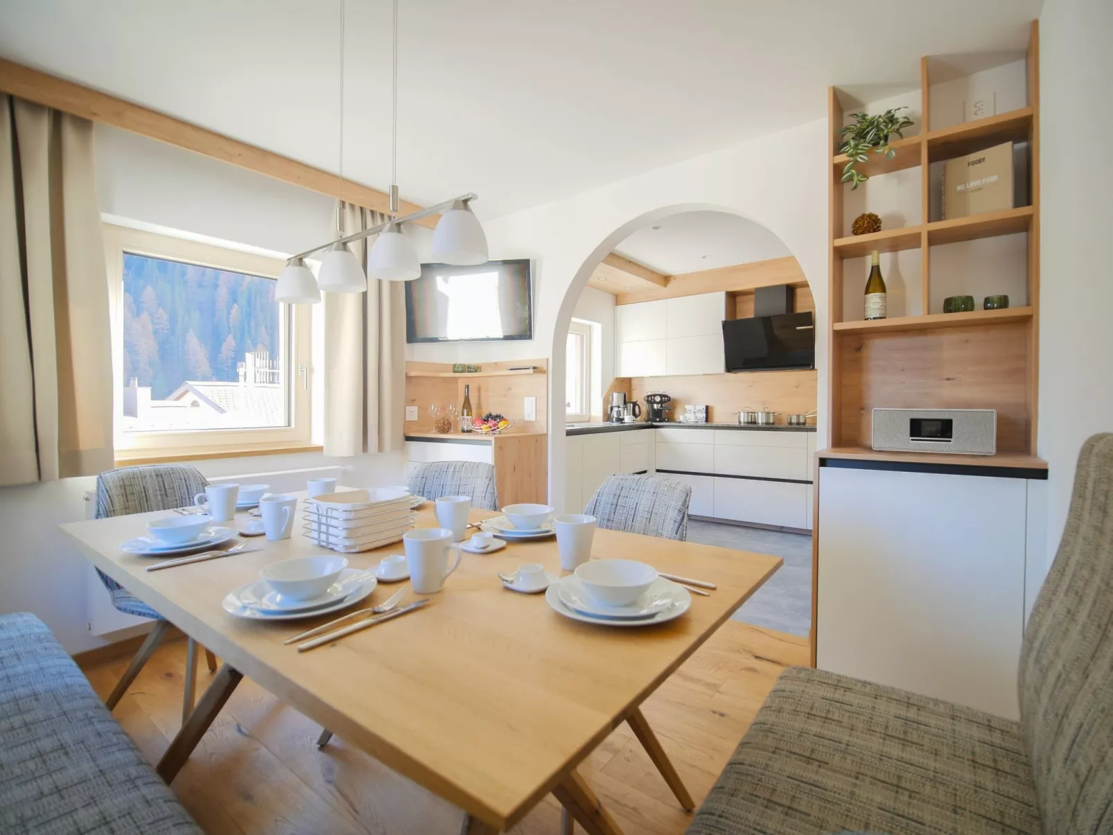 APARTMENT BERGWALDZAUBER – Haus zur Post, (Samnaun-Compatsch). - Binnen