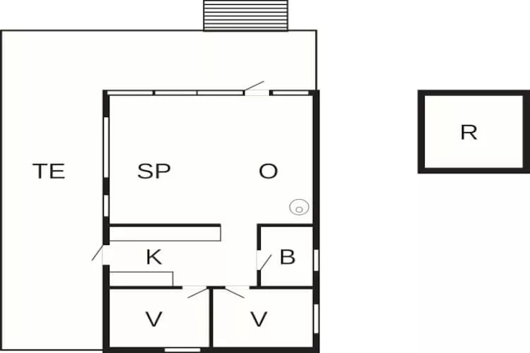 Kustsereniteit bij Lumsas Retreat-By Traum - Plattegrond