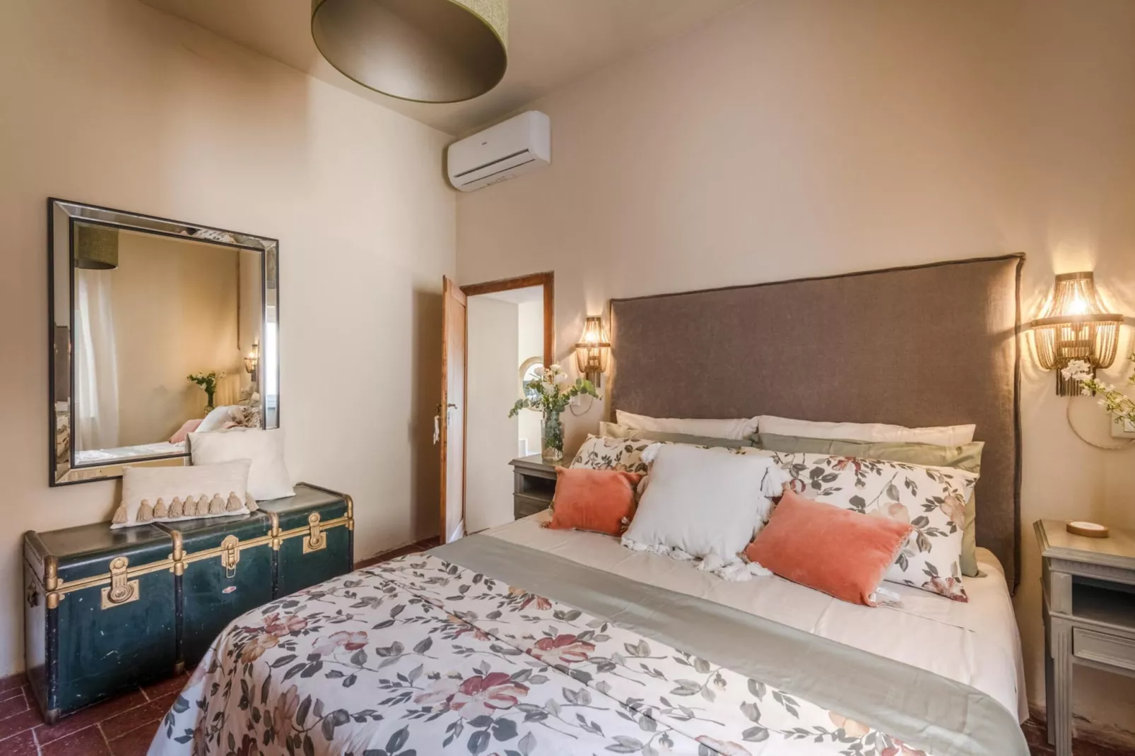 Le Due Terre Farmhouse - Slaapkamer