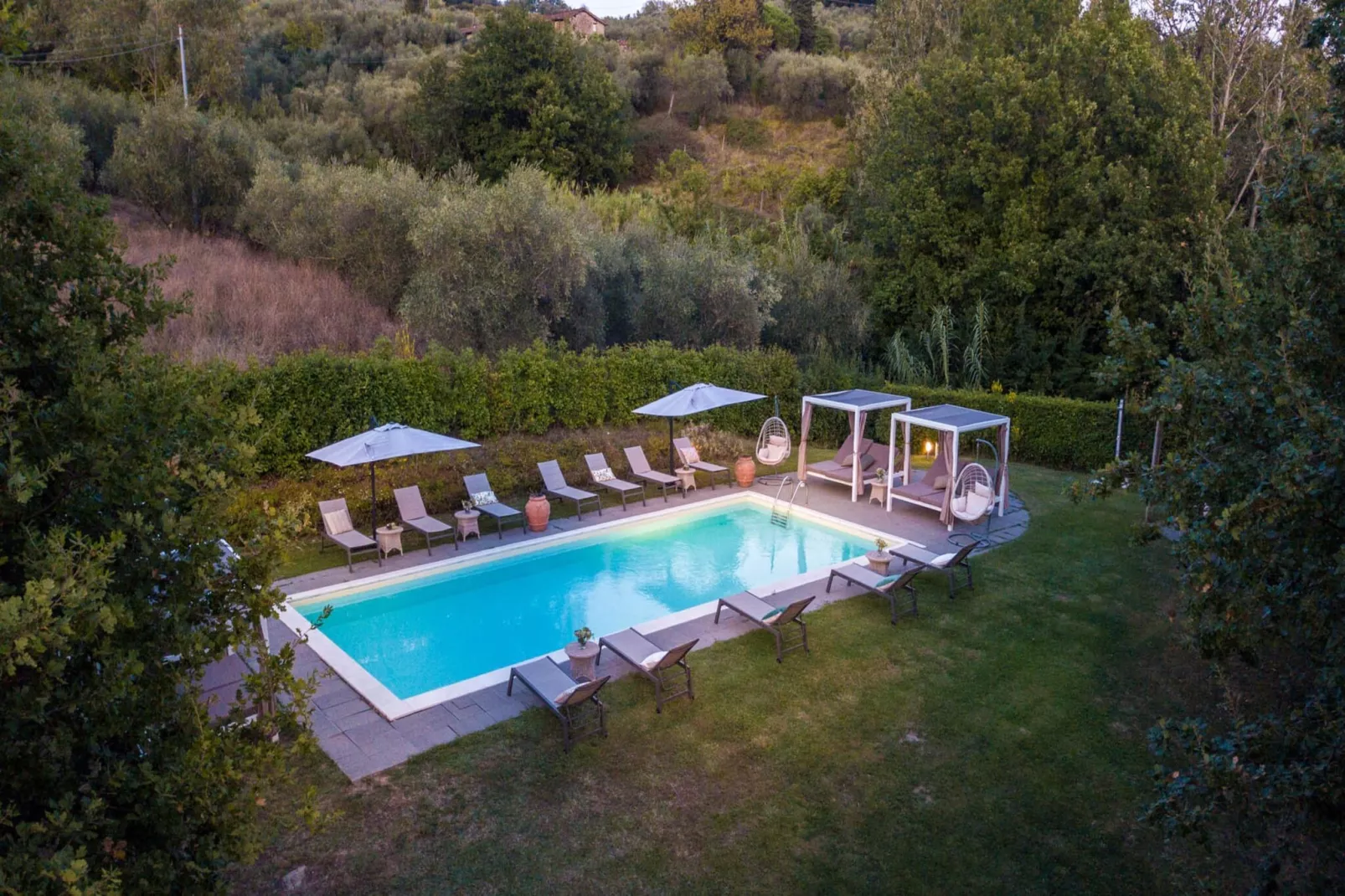 Casa San Gennaro at Borghetto Farmhouse - Zwembad