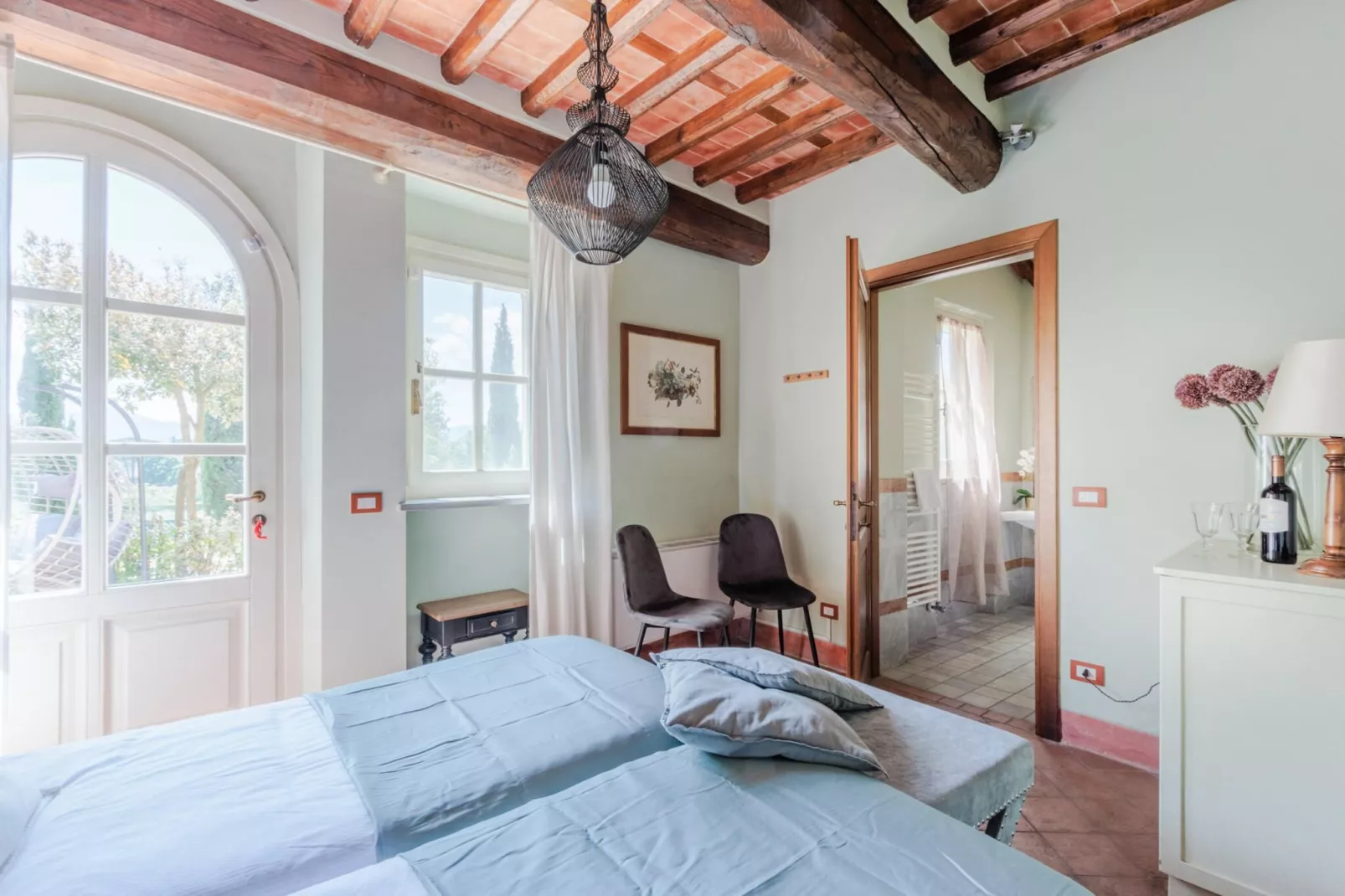 Elisa Farmhouse Apartment in Wine Resort - Slaapkamer