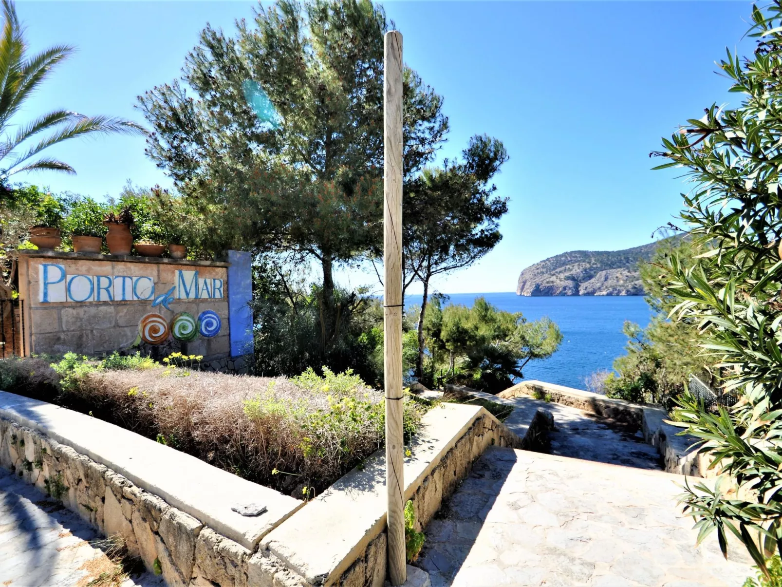 Villa CA TOTHOM con vistas al mar Camp de Mar para 8 personas (4 habitaciones) - Buiten
