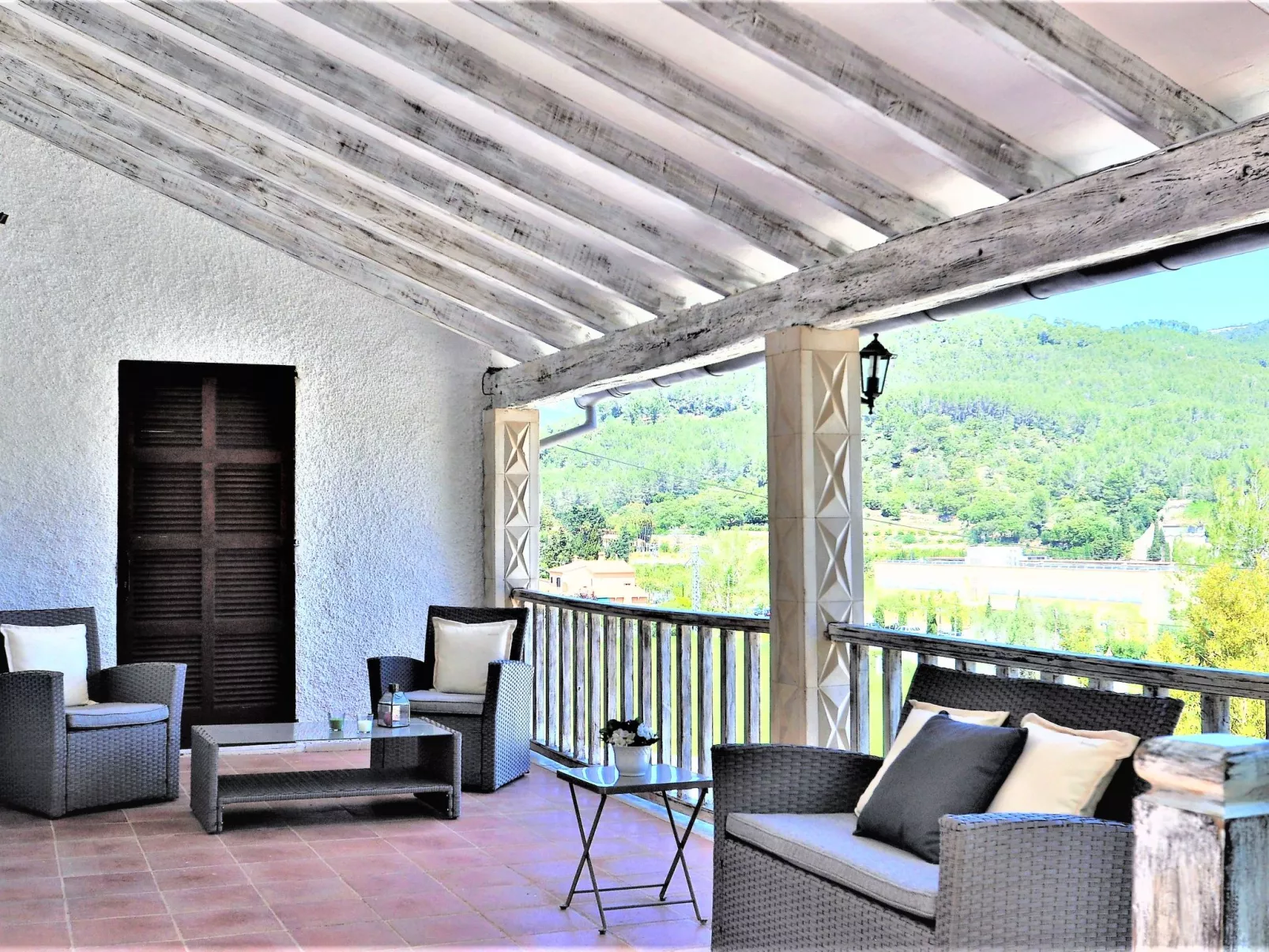Villa con piscina privada, wifi, aire acondicionado y vistas a montaña ideal pa - Binnen