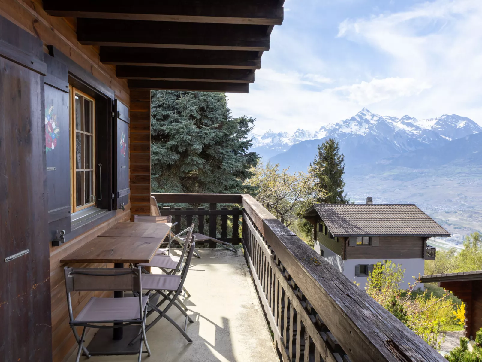 Chalet Le Trèfle - Buiten