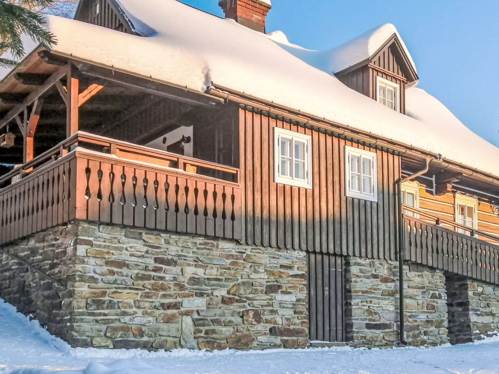 Rustic Lodge - Buiten