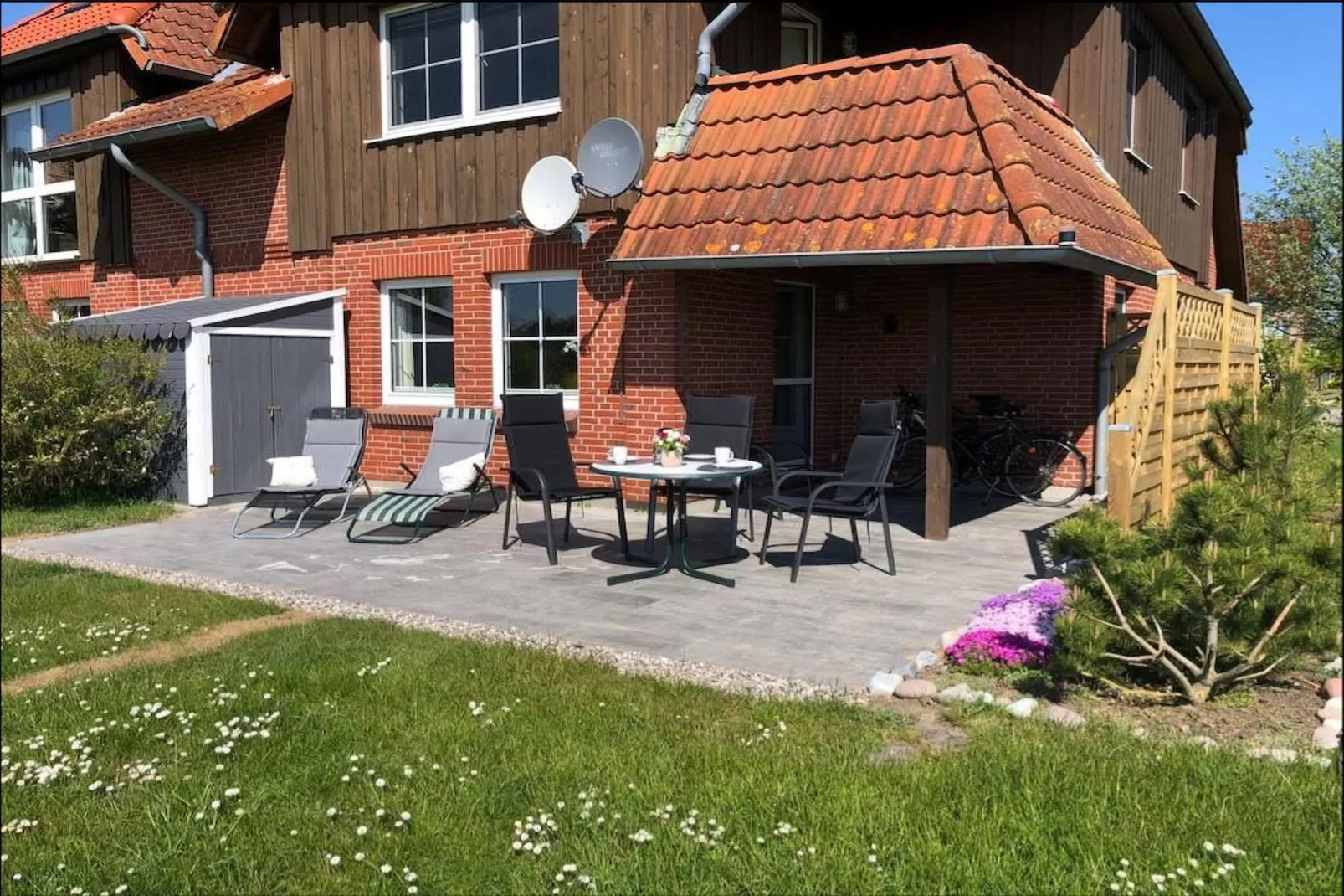 Ferienwohnung Kieferneck - Terras