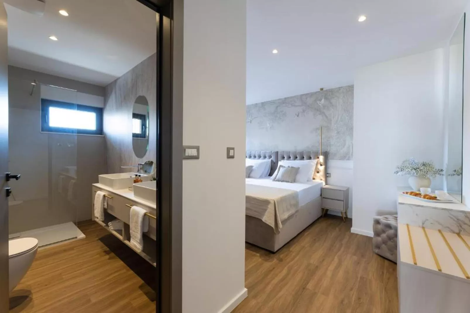 PICTAS Residence - Superior Double or Twin Room with Terrace - Slaapkamer