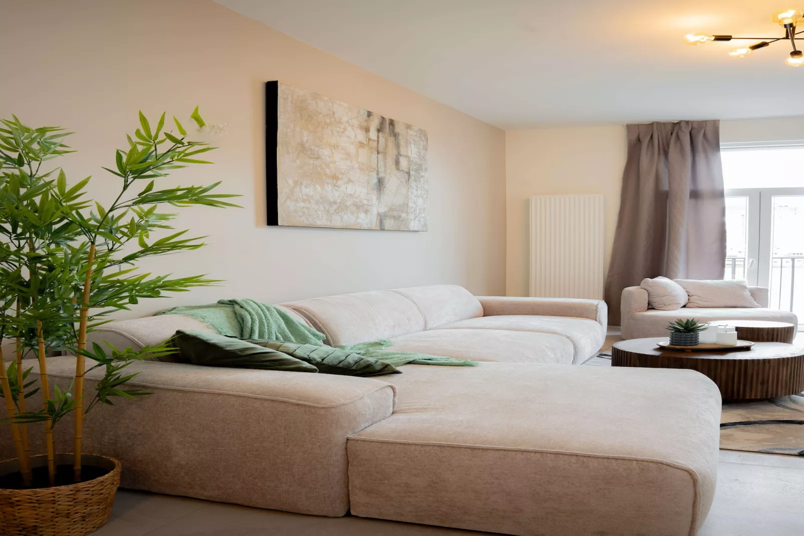 One Lux Stay 2BR/ 2BA Antwerp near Central Station - Woonkamer