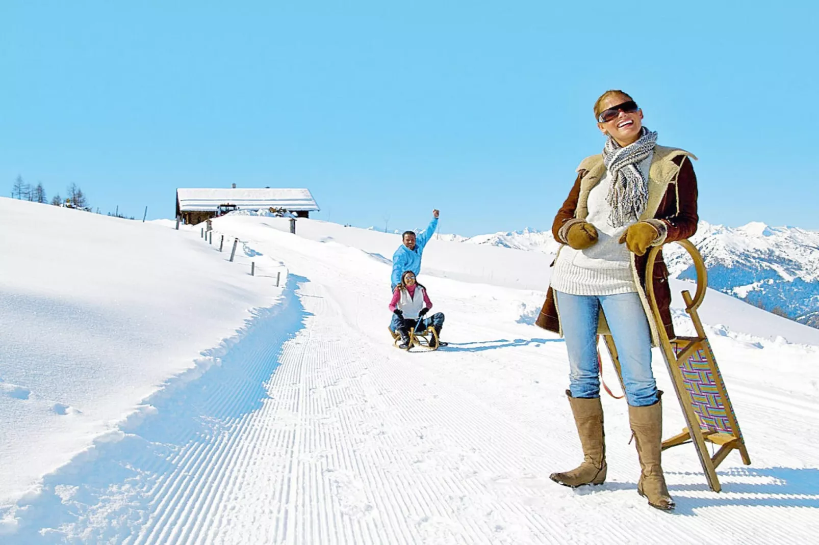 Ferienhaus Ebner - Gebied winter 1km