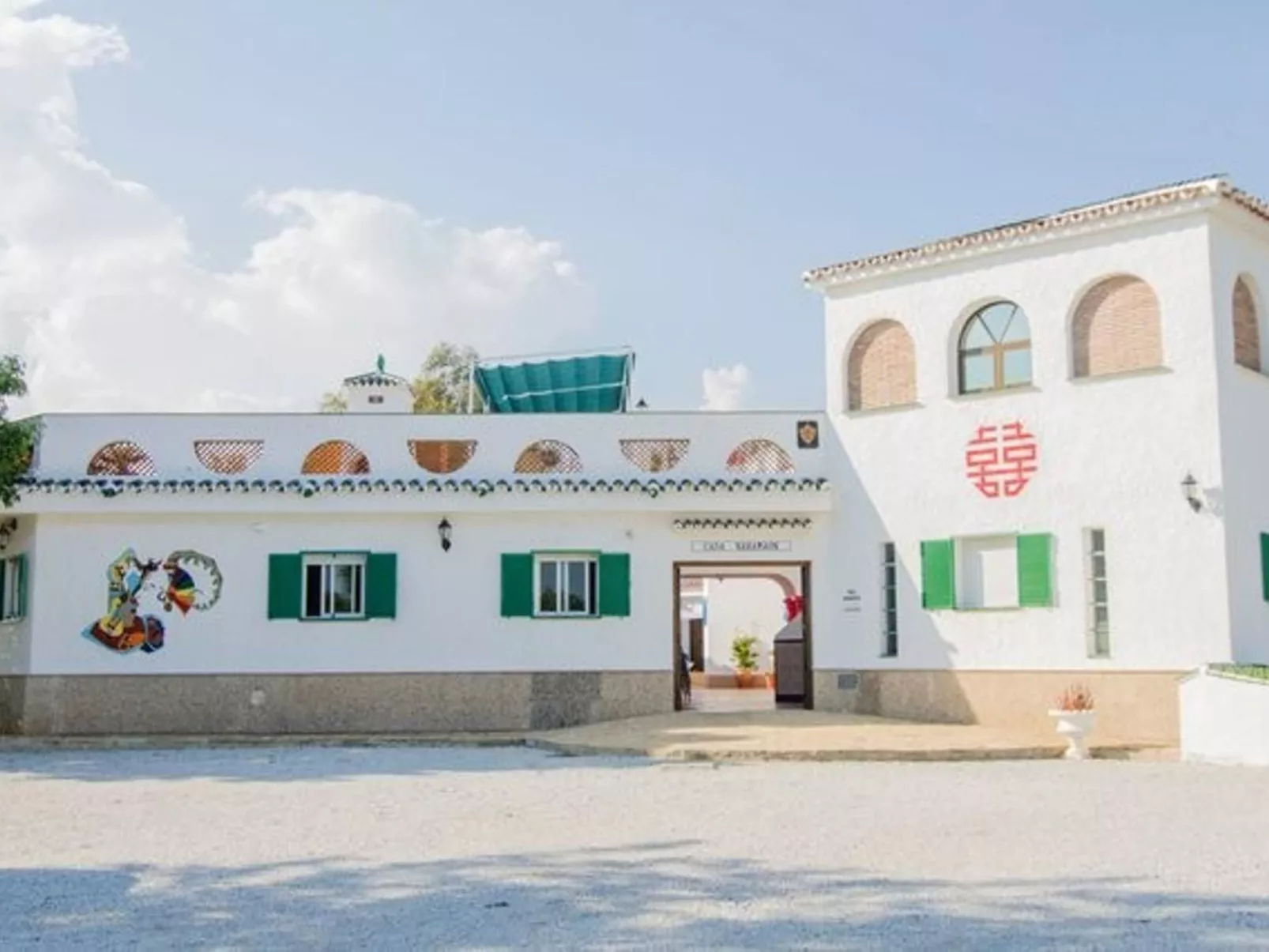 "Jaén" mit Gemeinschaftspool in einem andalusischen "Cortijo" in Chilches - Buiten