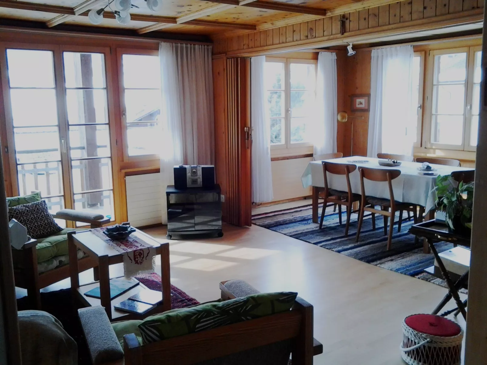 Chalet Scaletta de Castelberg, (Disentis/Mustér). - Binnen