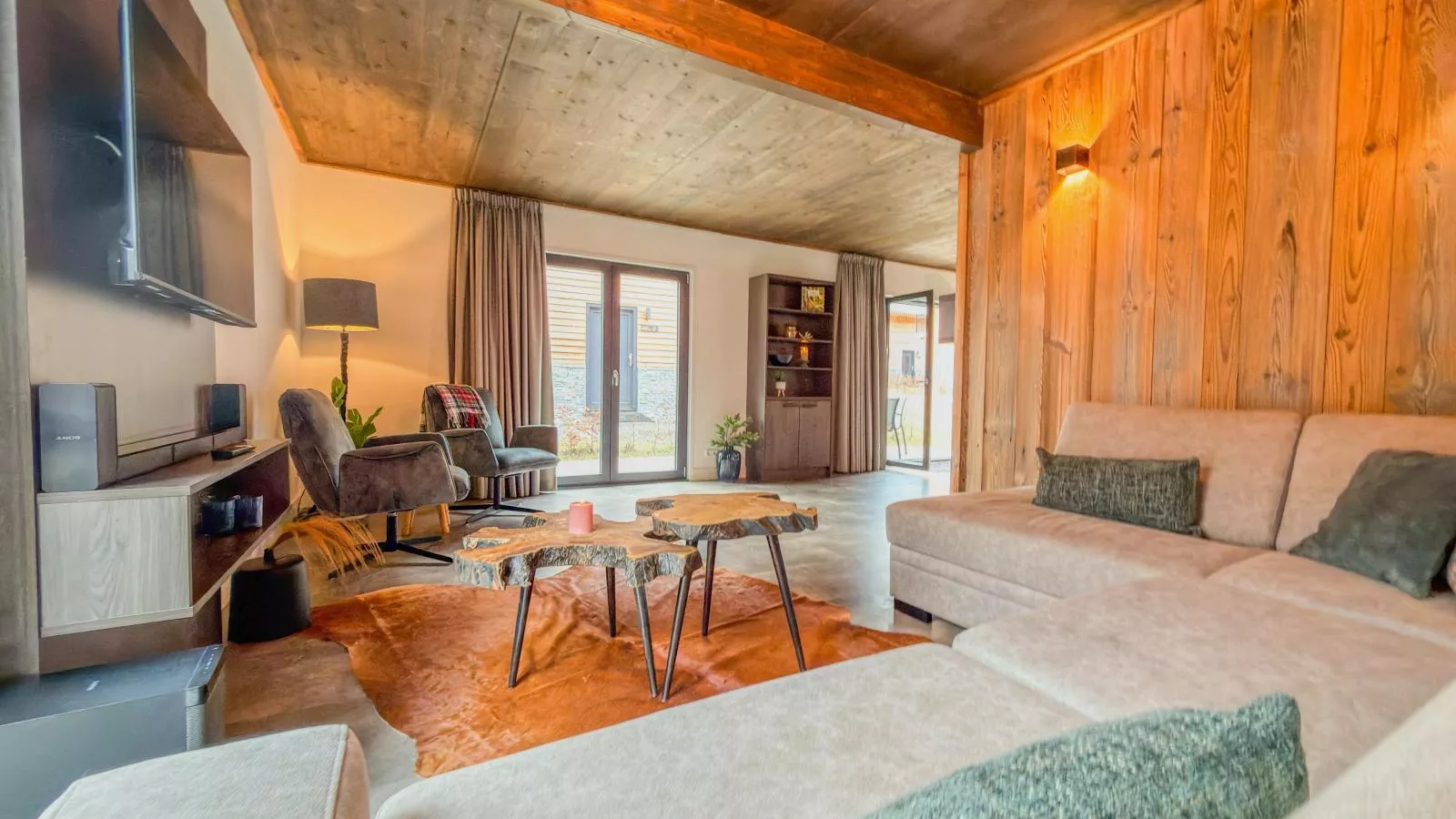 Alpenzeit Afritz am See - Woonkamer