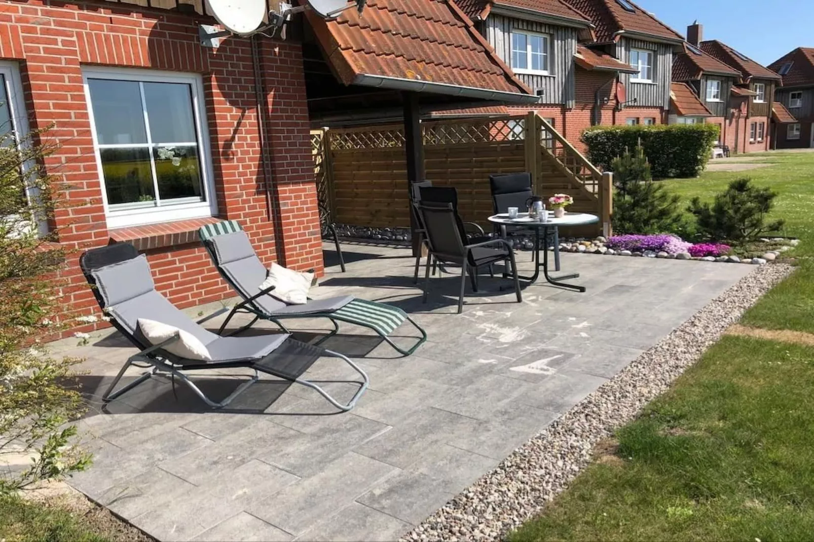 Ferienwohnung Kieferneck - Terras