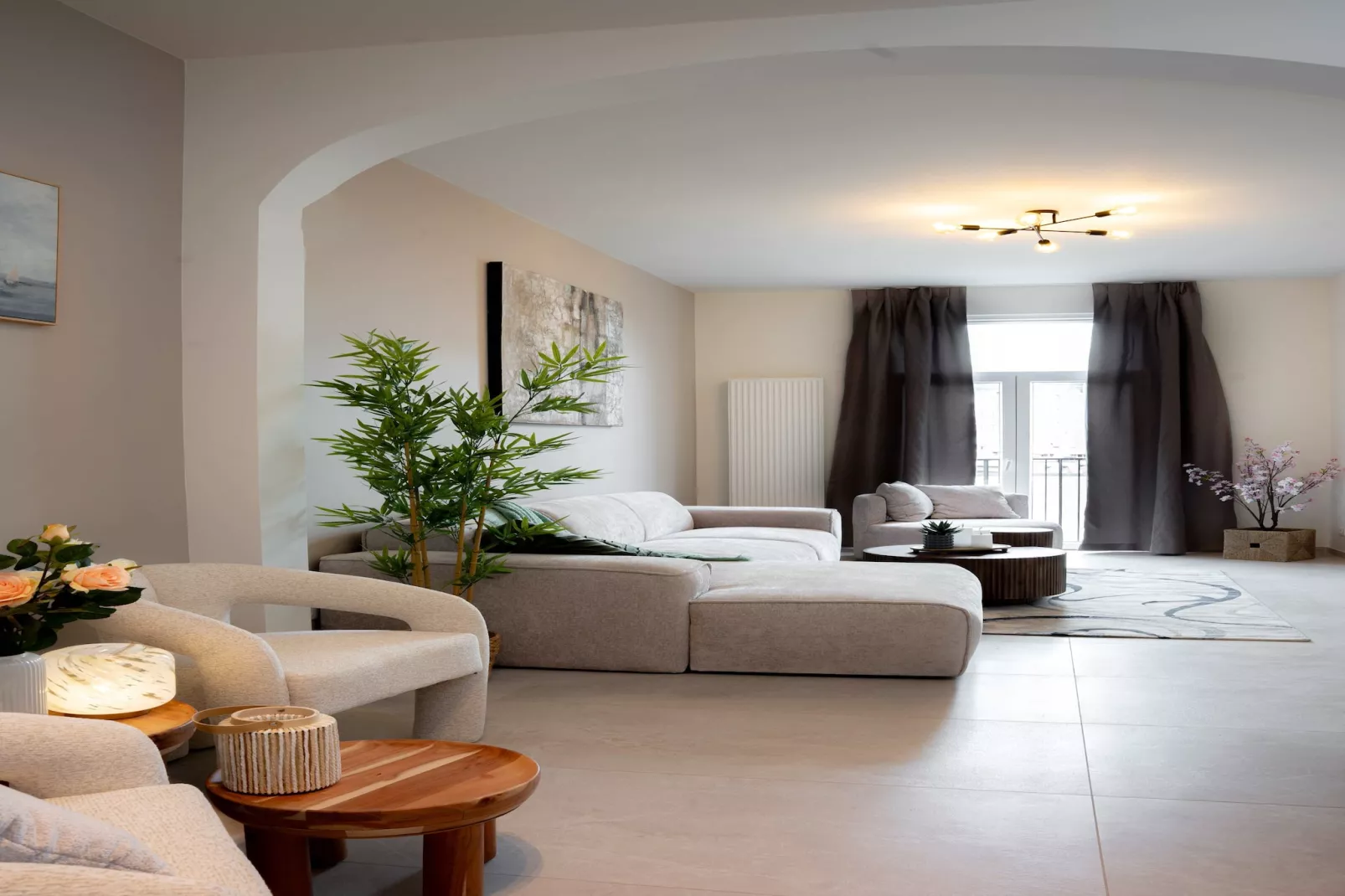 One Lux Stay 2BR/ 2BA Antwerp near Central Station - Woonkamer