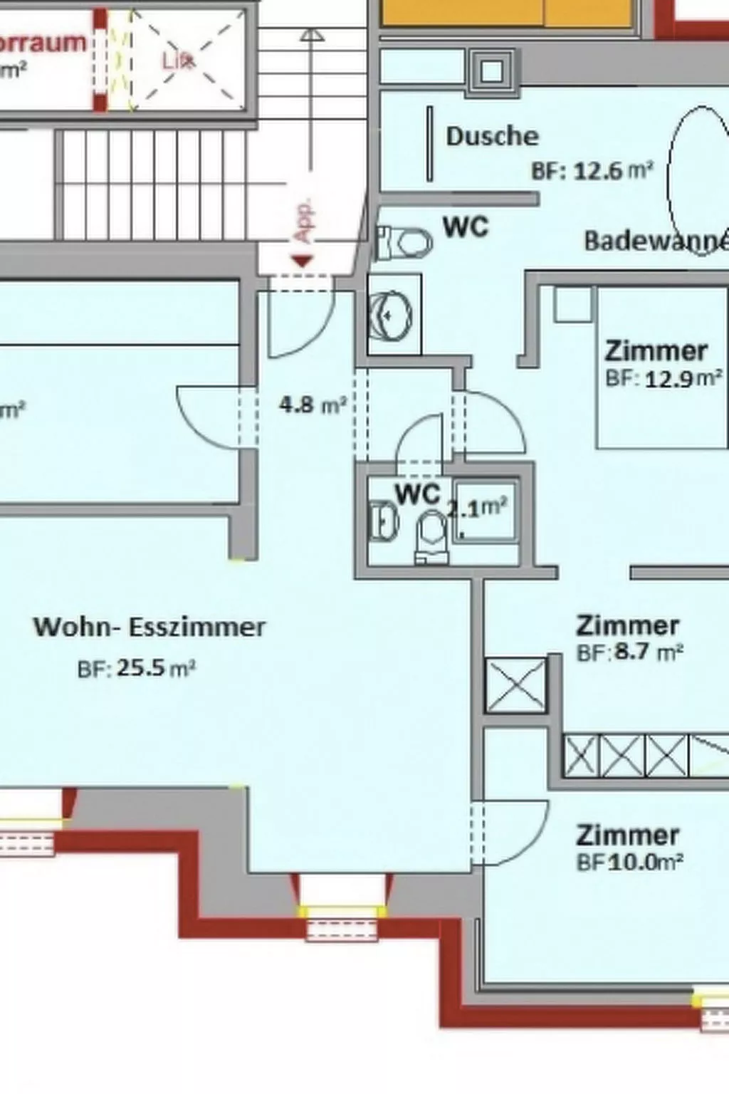 Flem Mountain Lodge, (Flims Waldhaus). Moderne neue 4.5 Ferienwohnung - Binnen