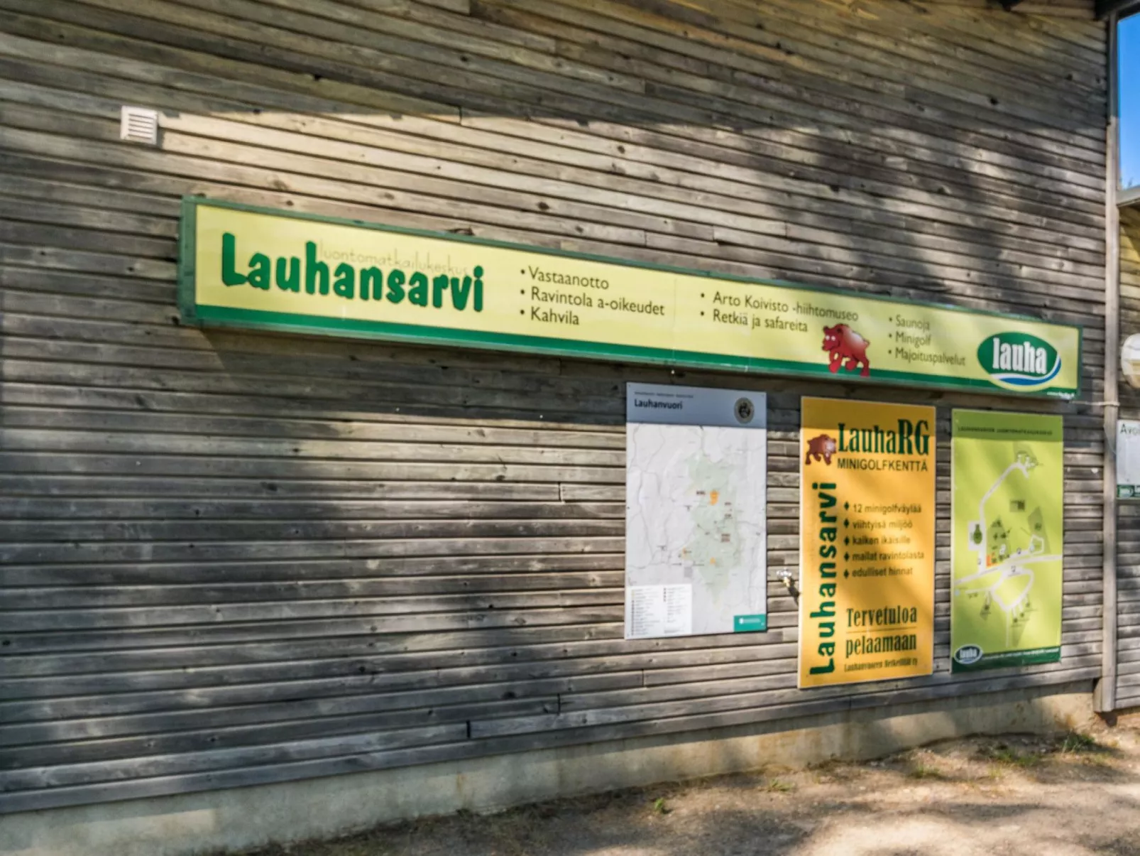 Lauhanlinna - Binnen