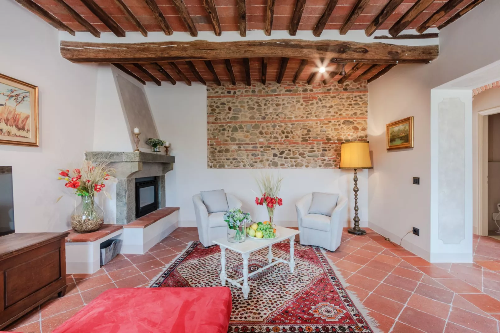 Villa Papari - Woonkamer