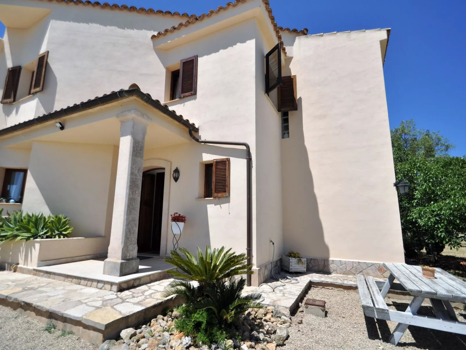 Villa SON RUBI en Selva (Serra de Tramuntana) con barbacoa y piscina privada- V - Buiten