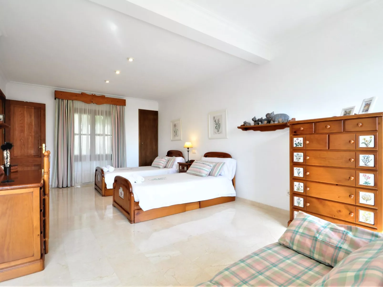 Finca CAN GUAL en Inca para 8 personas con piscina privada y vistas despejadas- - Binnen