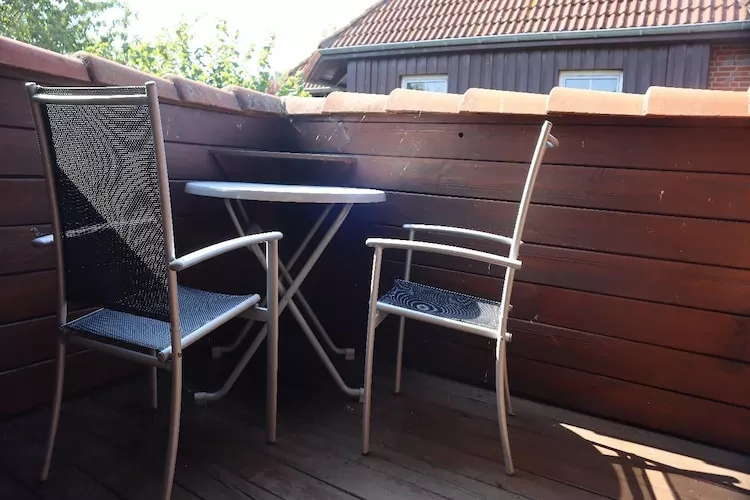 Ferienwohnung Meeresrauschen - Terrasbalkon
