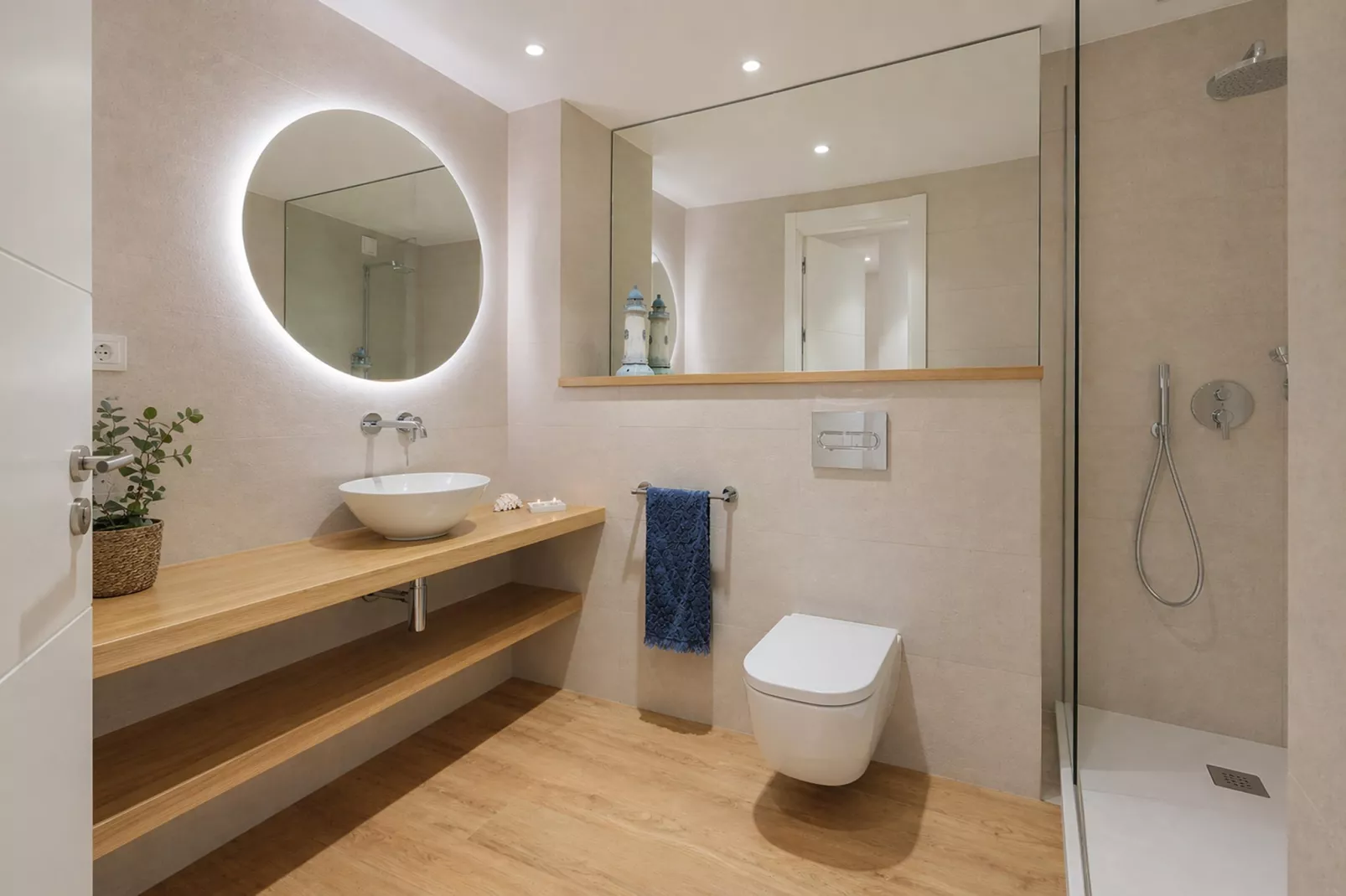 L’Escala Costa Brava Pool Duplex Apartment - Badkamer