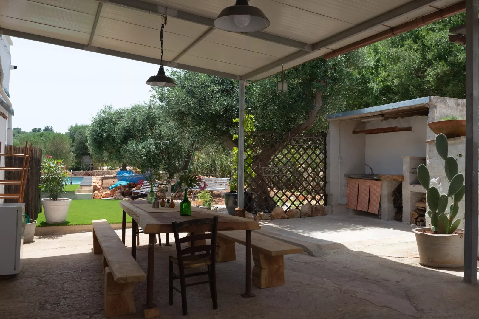 Lamia Papo in Ostuni - Tuinen zomer