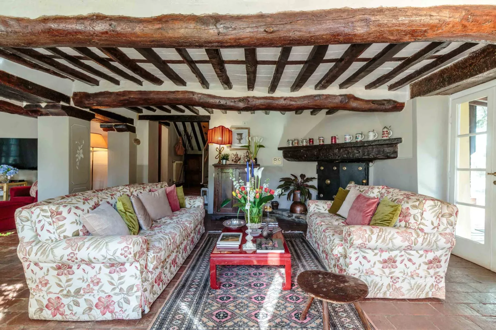 Casa Nel Bosco - Woonkamer