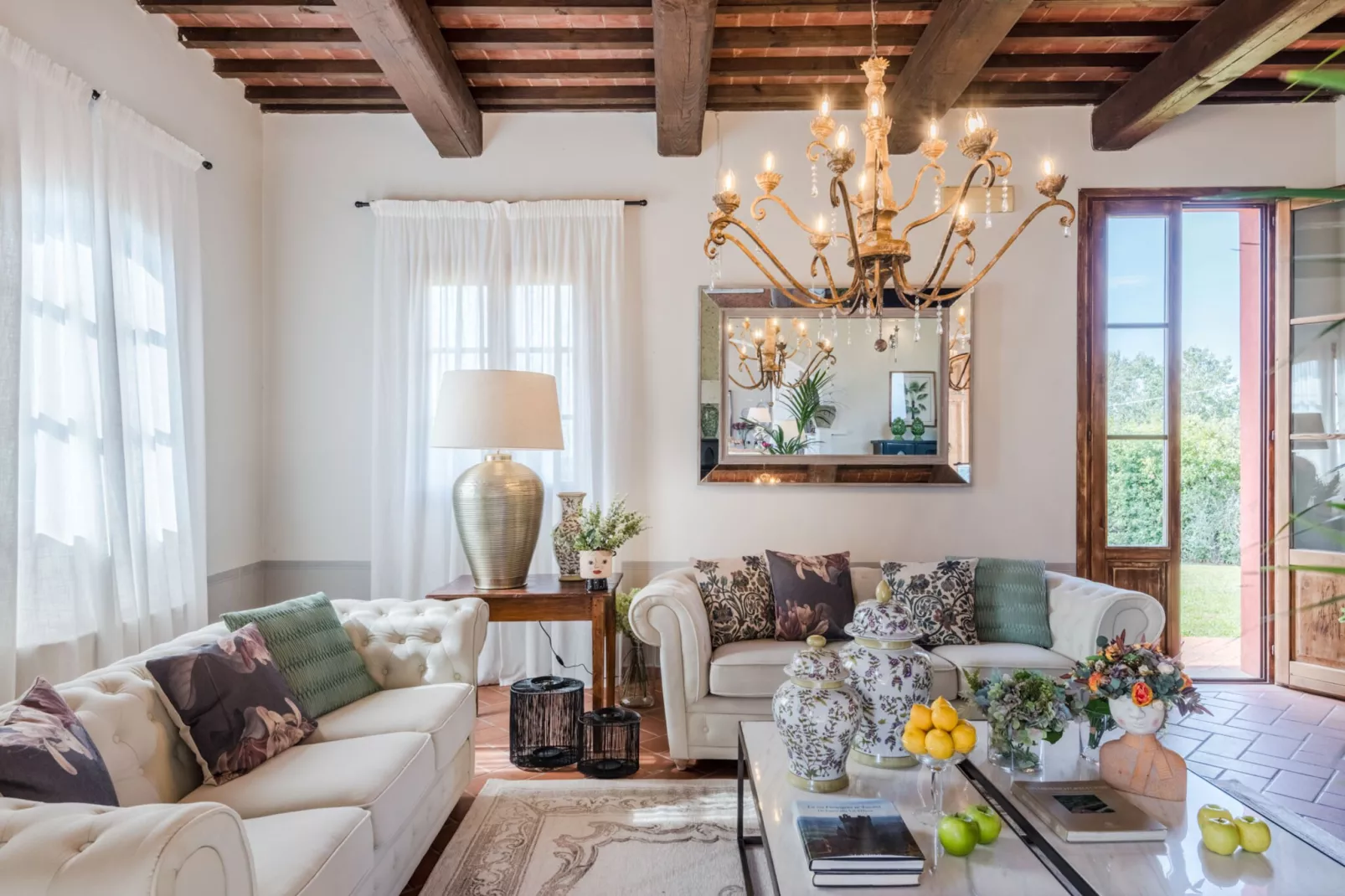 Villa San Miniato - Woonkamer