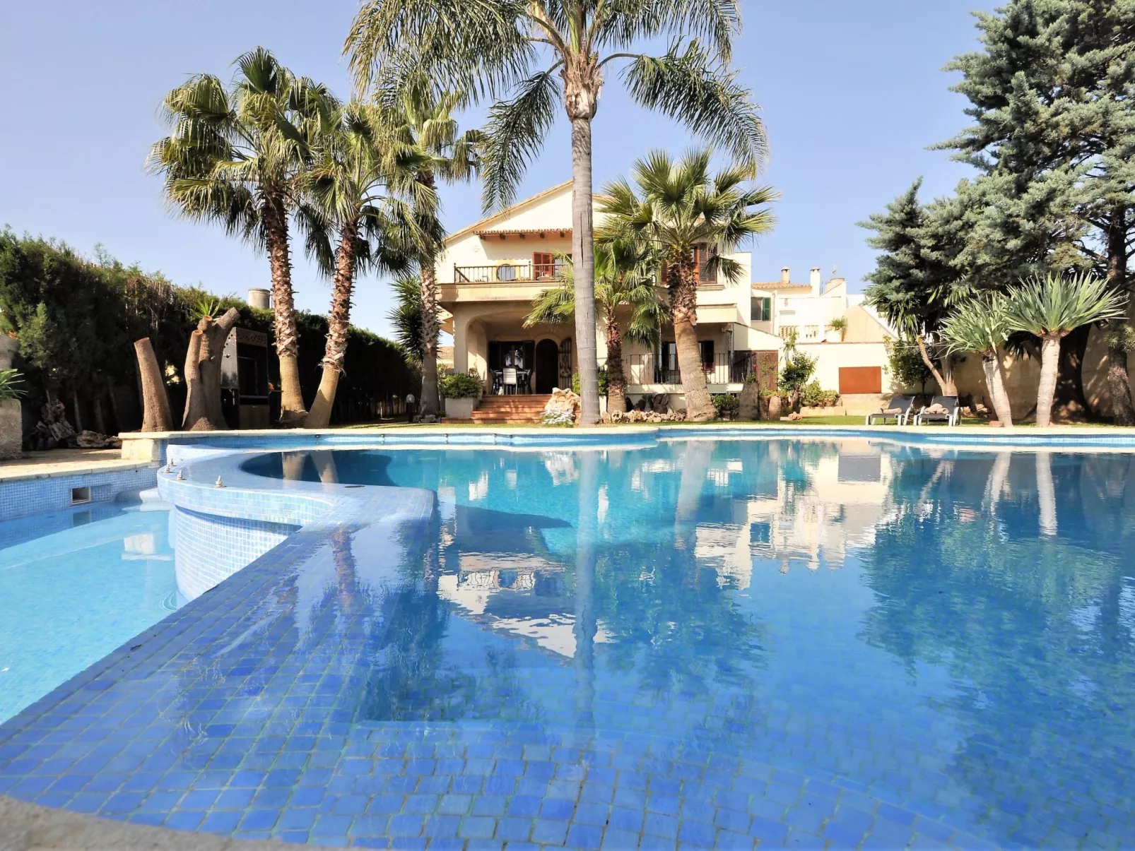 Finca CAN GUAL en Inca para 8 personas con piscina privada y vistas despejadas- - Buiten